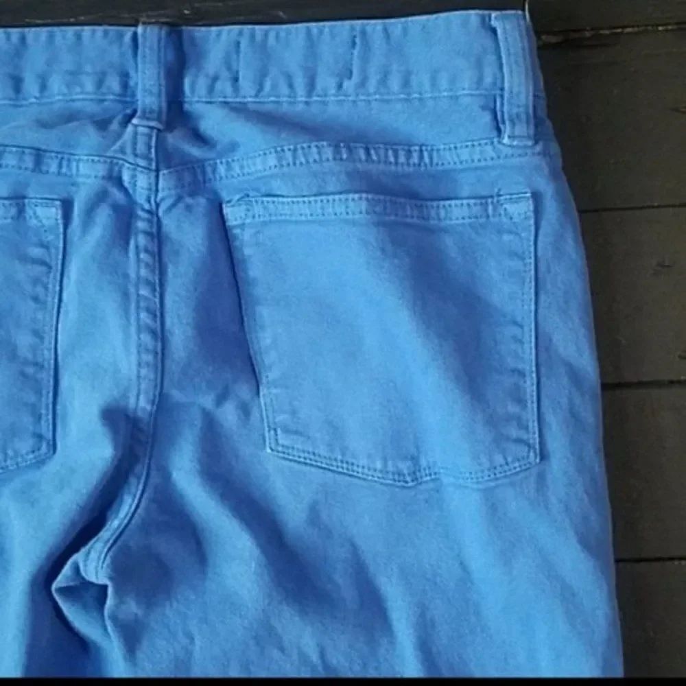 J.crew Blue Toothpick Jeans - Picture 8 of 9